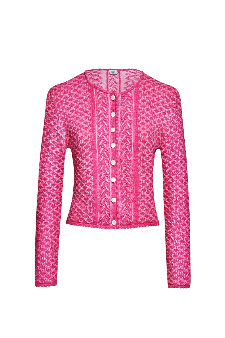 g-ssl-strickjacke-brokatmuster-gr-n-merinowolle image 1