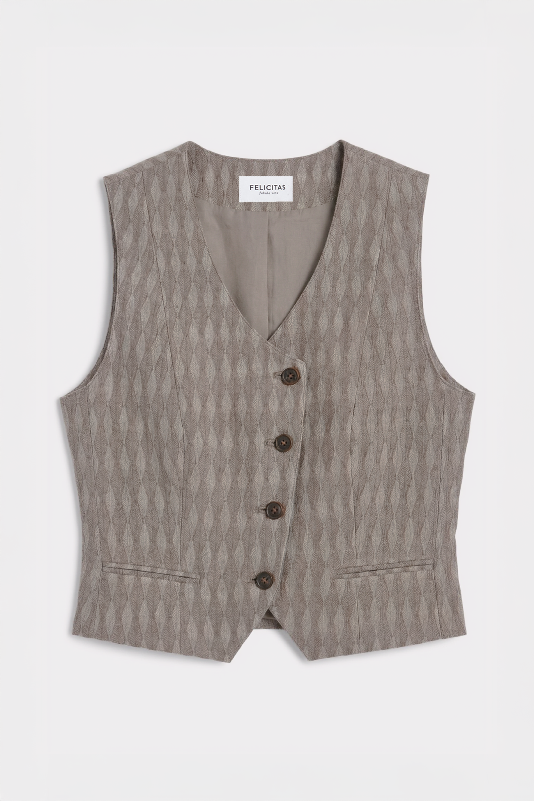 felicitas-weste-wanessa-damen-jacquard-weste-kurz-asymmetrisch image 4