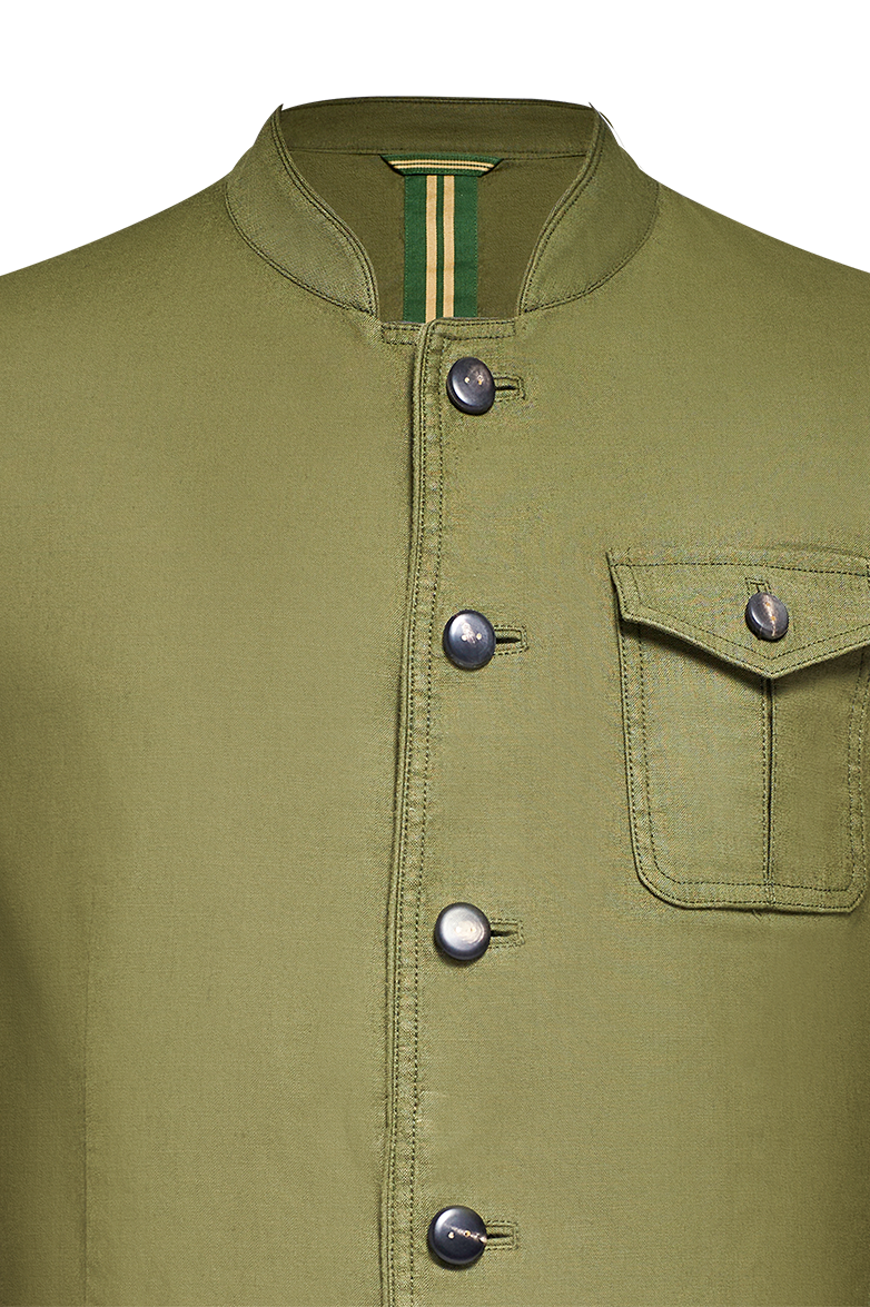 g-ssl-patinierte-jacke-herren-baumwolle-leinen-gr-n image 3