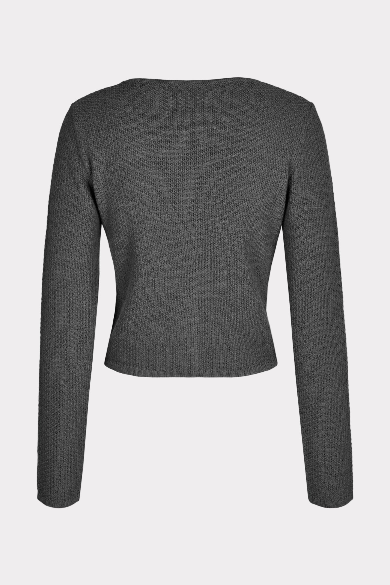 felicitas-damen-strickcardigan-gries-taillierte-trachten-strickjacke image 2