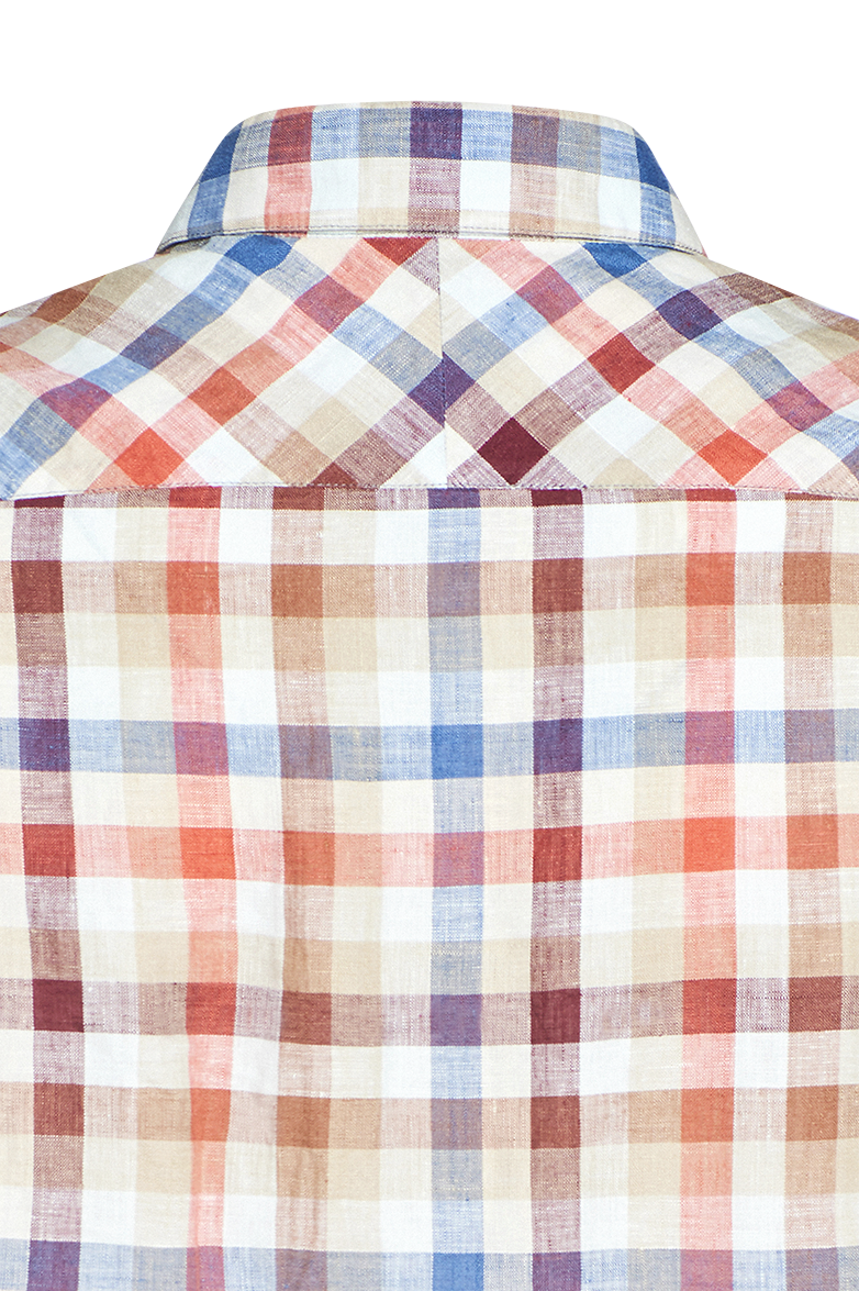 g-ssl-kariertes-hemd-herren-buttondown-aus-baumwolle-leinen image 5