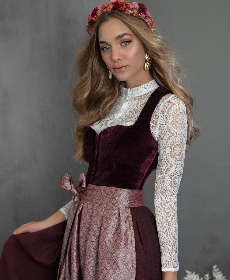 alpenherz-bluse-mareike-wei-dirndlbluse-stehkragen image 2