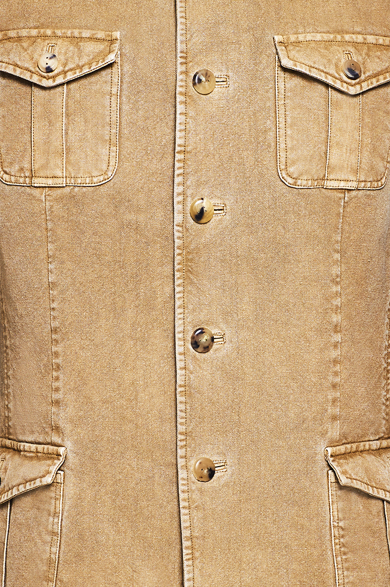 g-ssl-hanf-jacke-herren-braun-ungef-ttert-mit-hornkn-pfen image 4