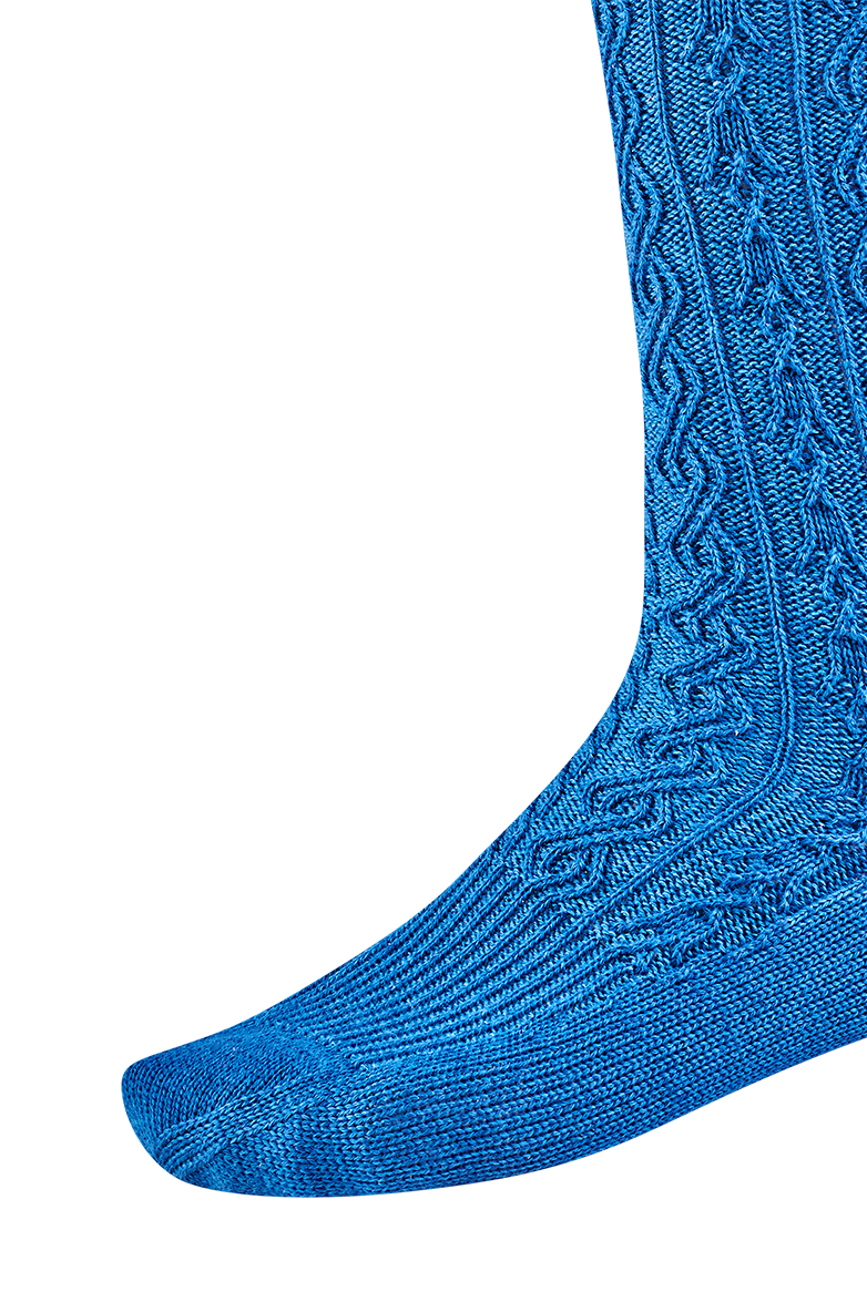 g-ssl-plattierte-blaudruck-stutzen-schurwolle-blau image 3