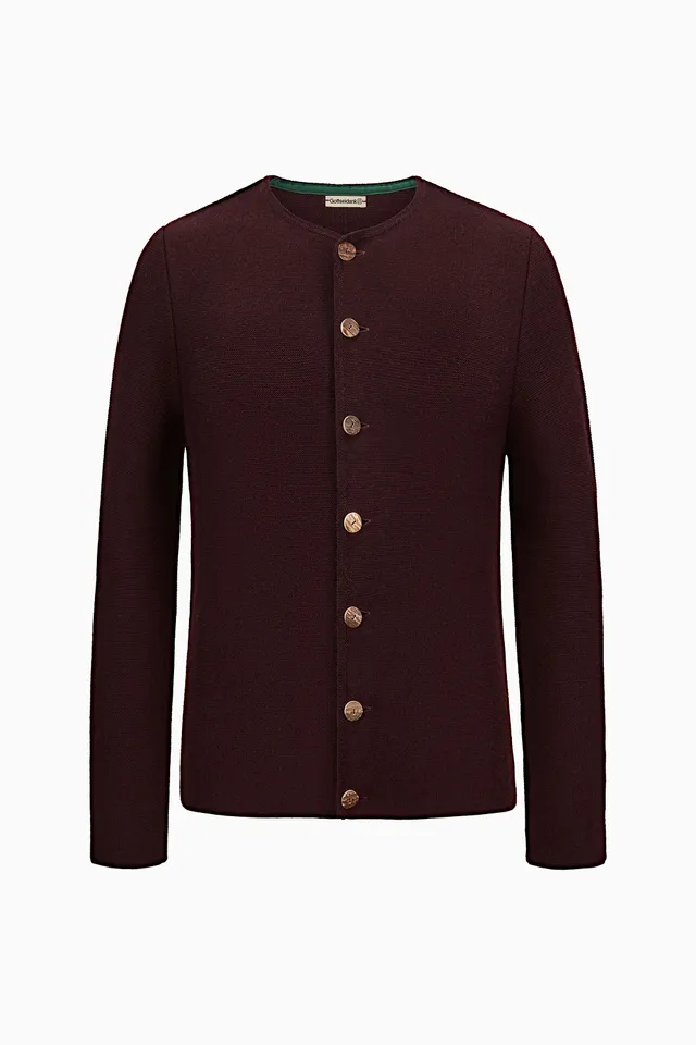 gottseidank-herrenstrickjacke-aloisius-uni-jacke image 1