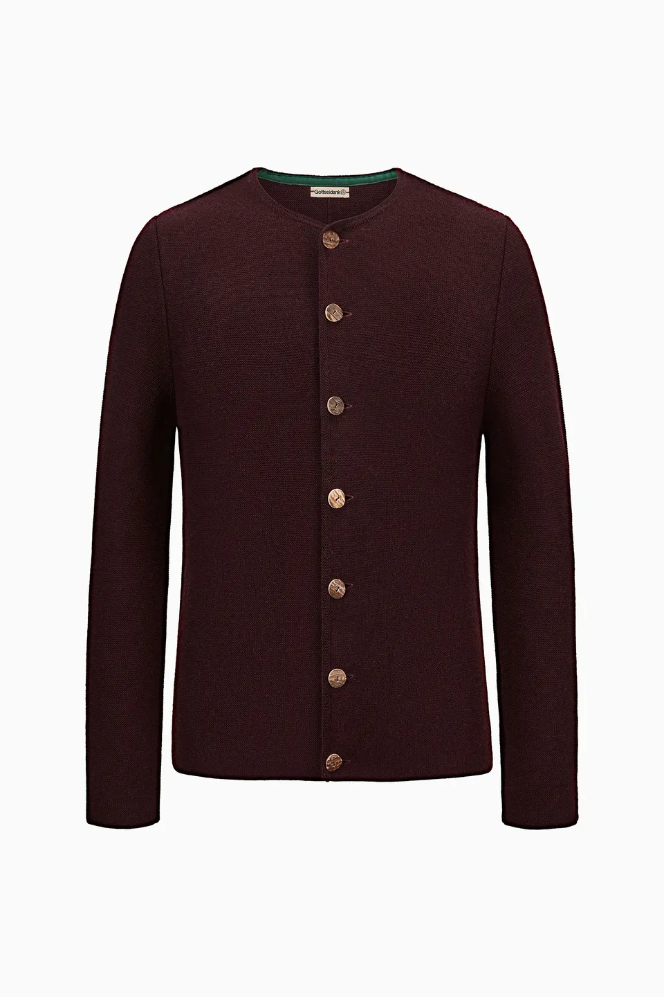 gottseidank-herrenstrickjacke-aloisius-uni-jacke image 1