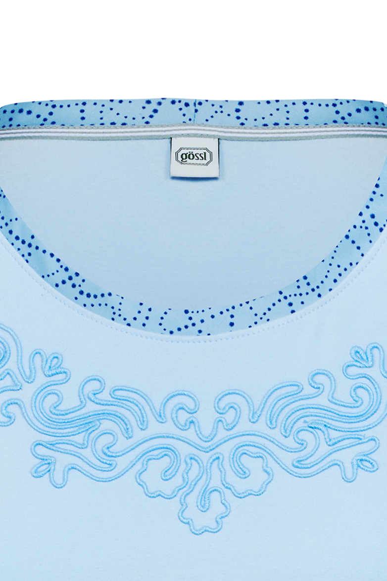 g-ssl-shirt-mit-floraler-wolldocht-stickerei-blau-damen image 3