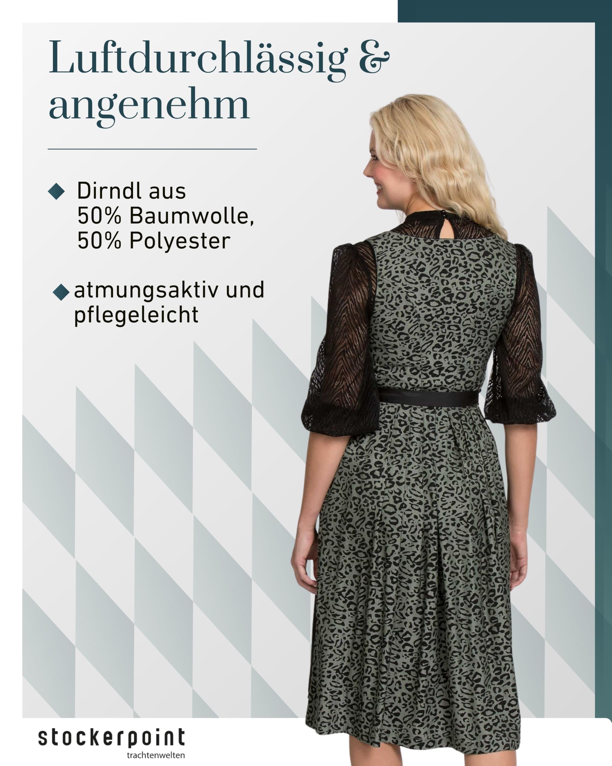 stockerpoint-dirndl-ravinna-leo-muster-dirndl-mit-zierverschluss image 3