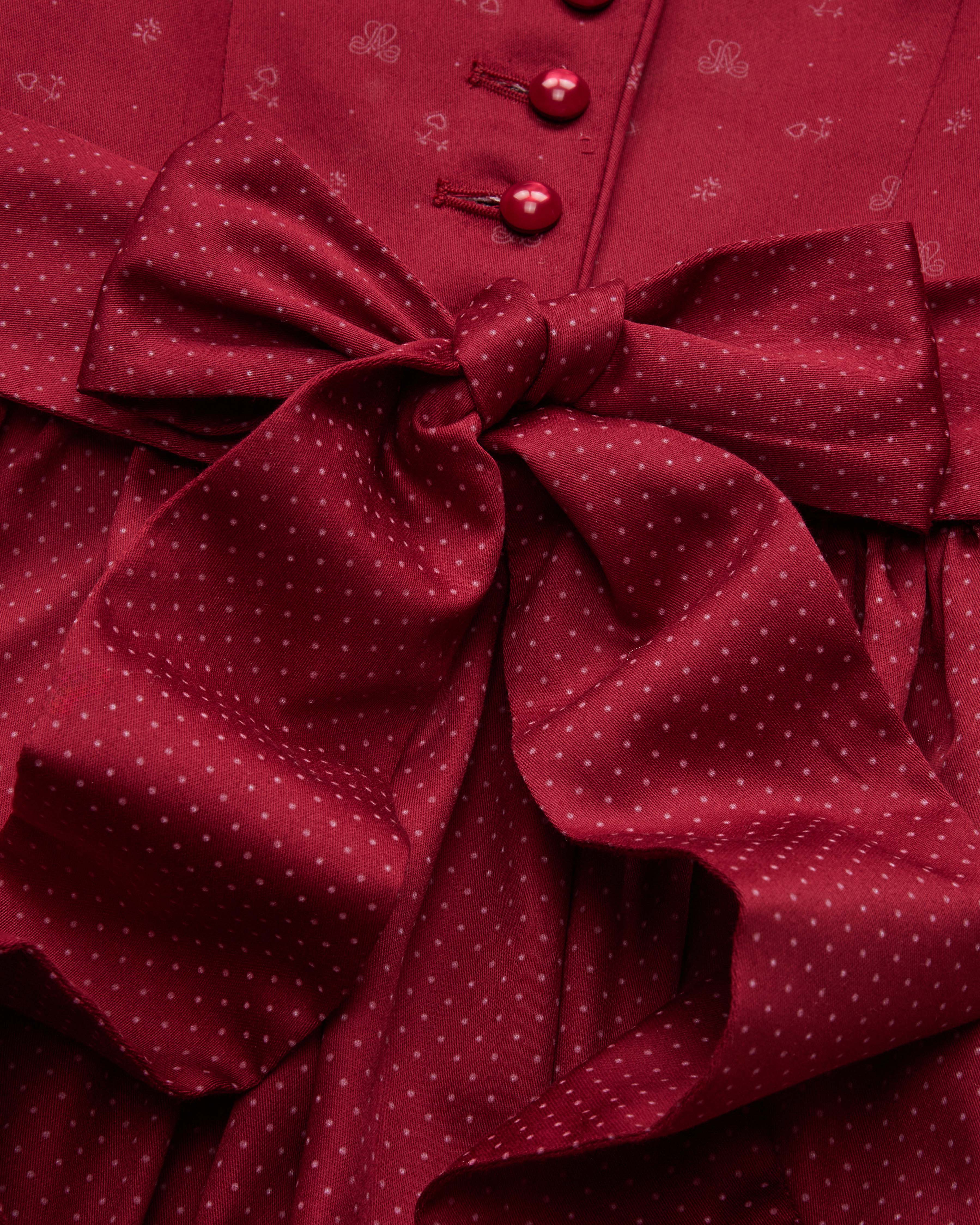 alpenherz-dirndl-lisa-dunkelrot-mit-abnehmbaren-puff-rmeln image 3