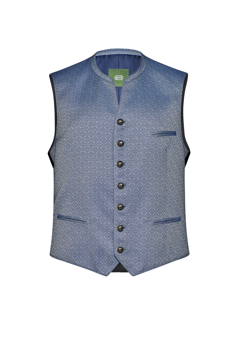 g-ssl-jacquard-gilet-stehkragen-blaugrau image 1