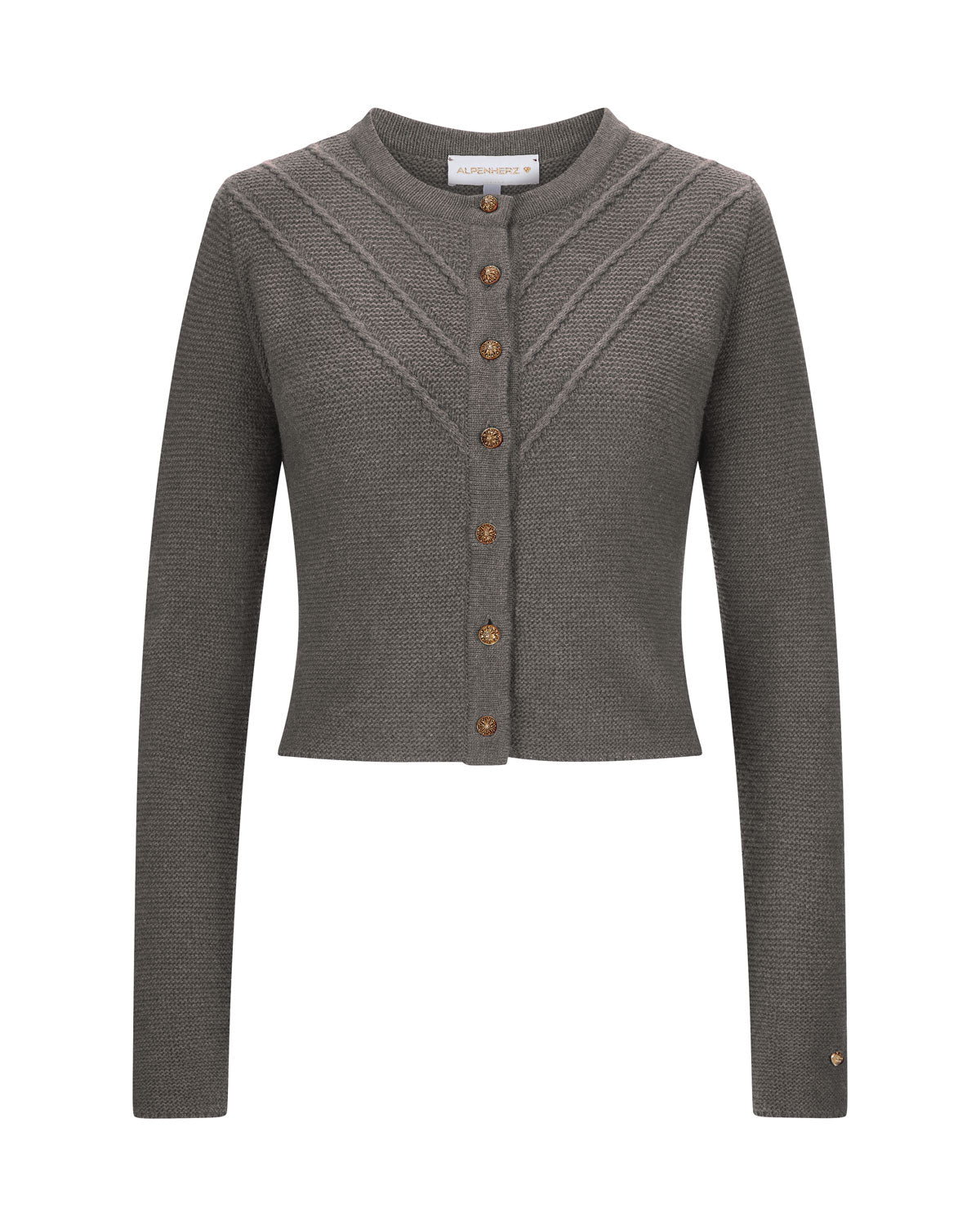 alpenherz-strickjacke-elanie-grau-damen-trachten-strickjacke image 1