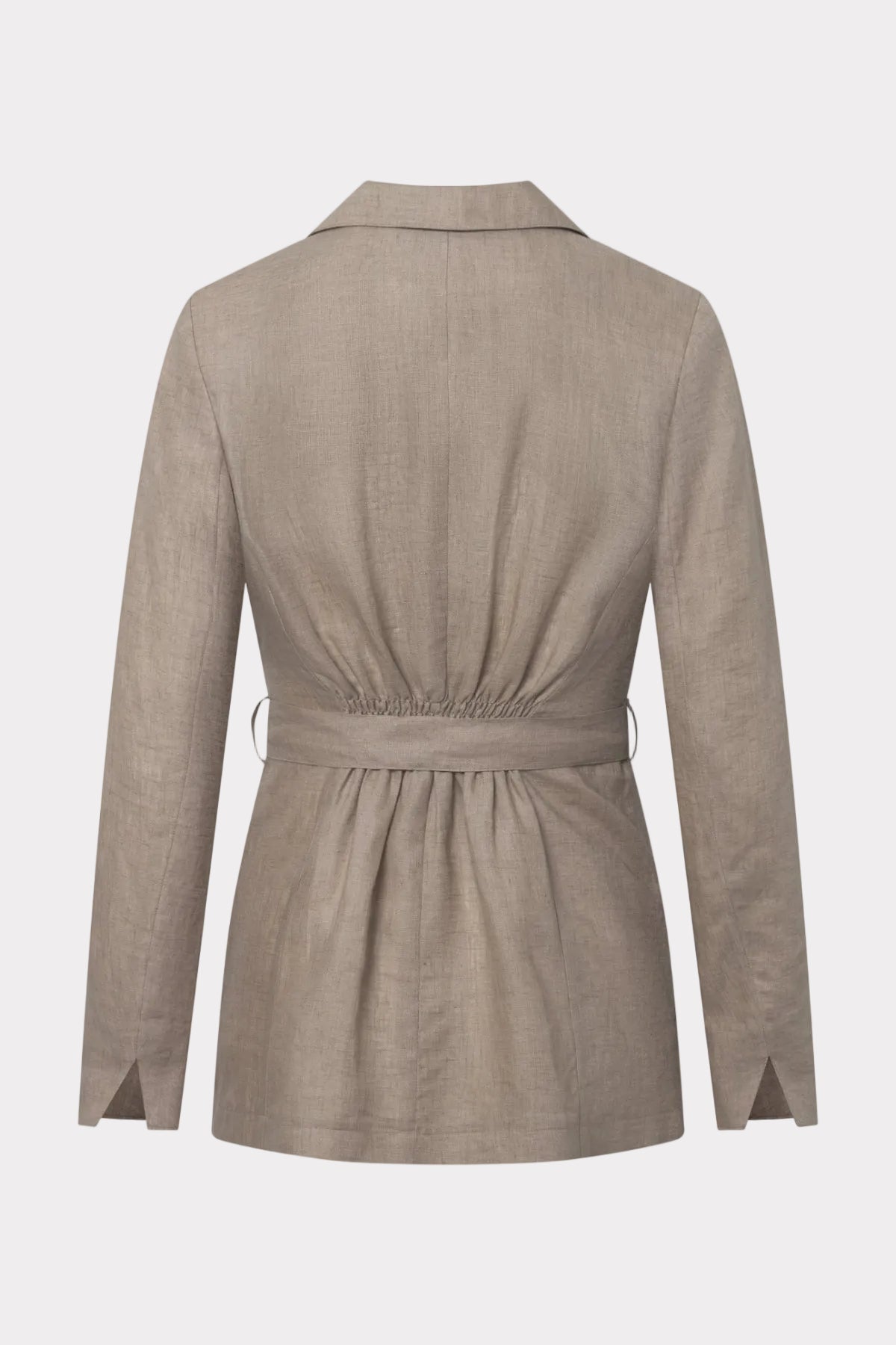 felicitas-jerica-damen-jacke-leinen-einreihig-mit-bindeg-rtel image 2