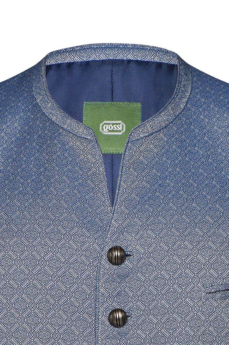 g-ssl-jacquard-gilet-stehkragen-blaugrau image 3