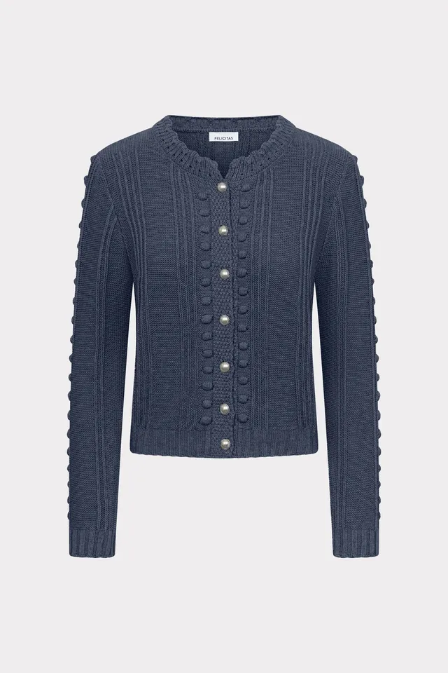 felicitas-strickcardigan-claudine-baumwoll-wolle-silberkn-pfe image 1
