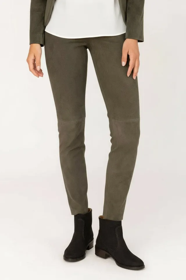 felicitas-leder-leggings-leda-damen-ziegenvelours image 1