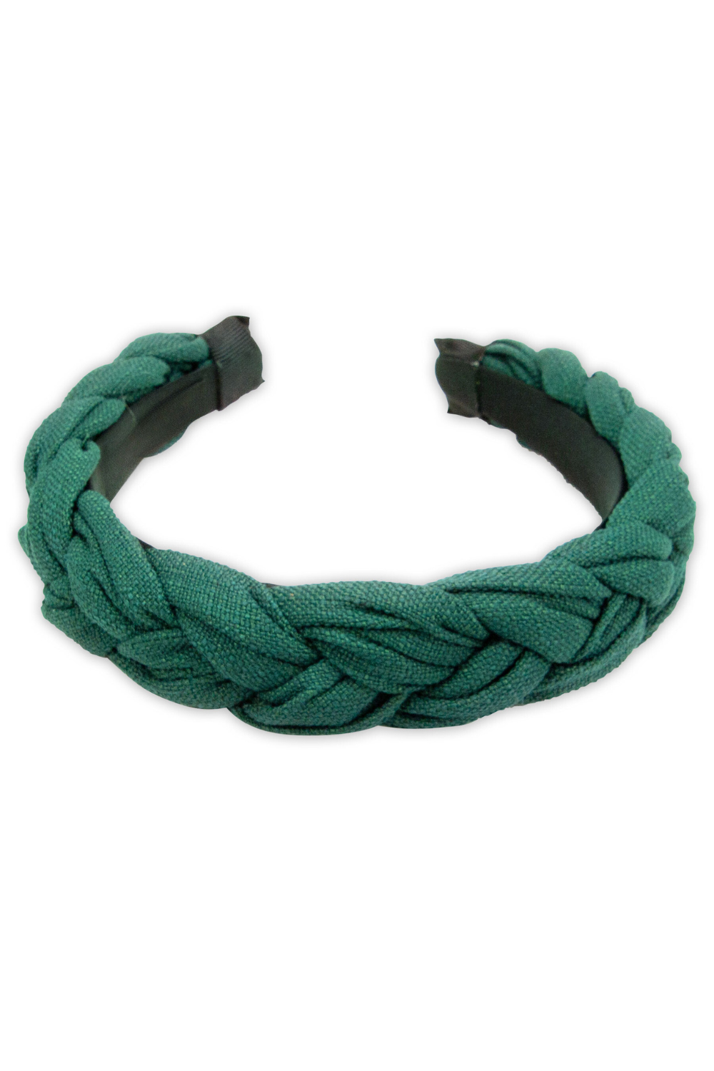 alpenherz-haarreif-leinenoptik-dunkelgr-n-damen-accessoire image 2