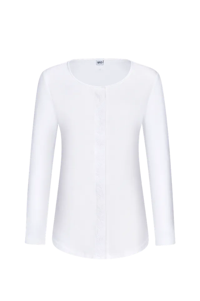 g-ssl-ranken-shirt-damen-langarm-shirt-wei-aus-leinen-mix image 1