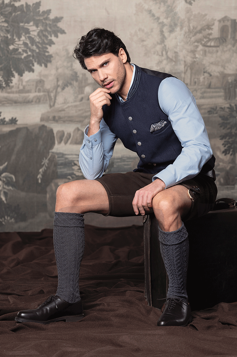 g-ssl-ausseer-gilet-blau-strichloden-weste-mit-eichenlaub-stick-herren image 8