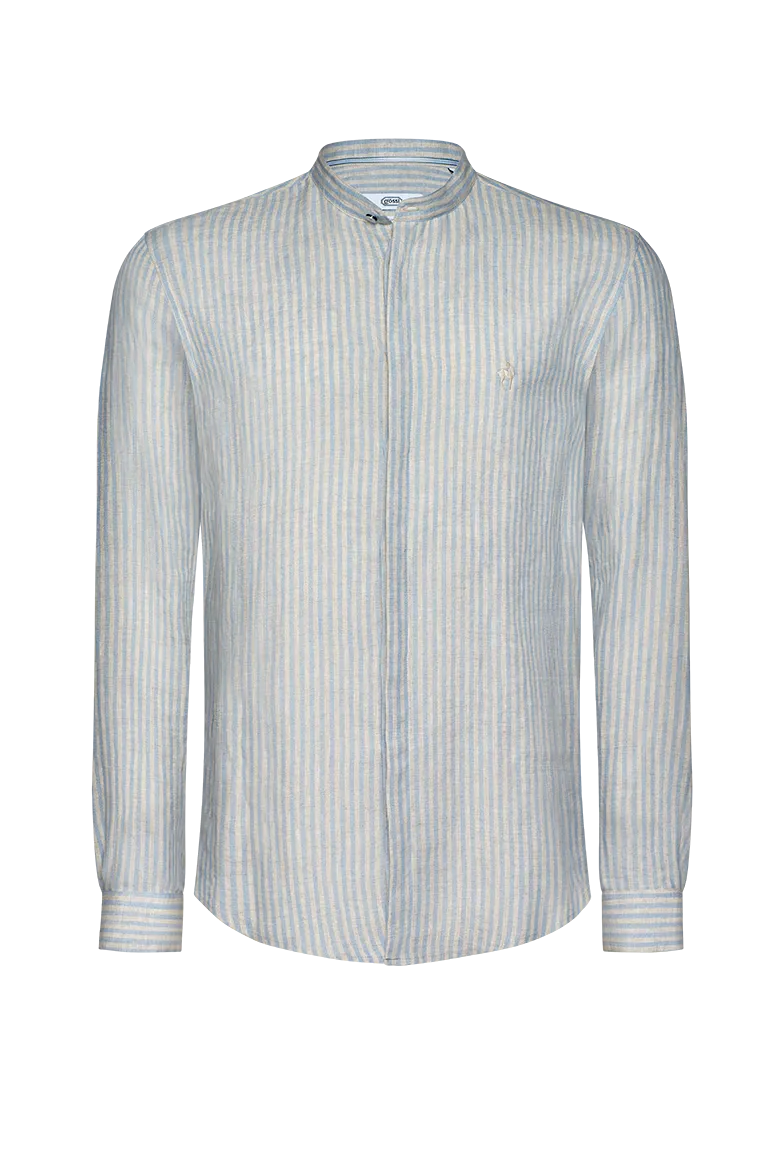 g-ssl-schwindelpfoad-herrenhemd-aus-normandie-leinen-off-white-gestreift image 1
