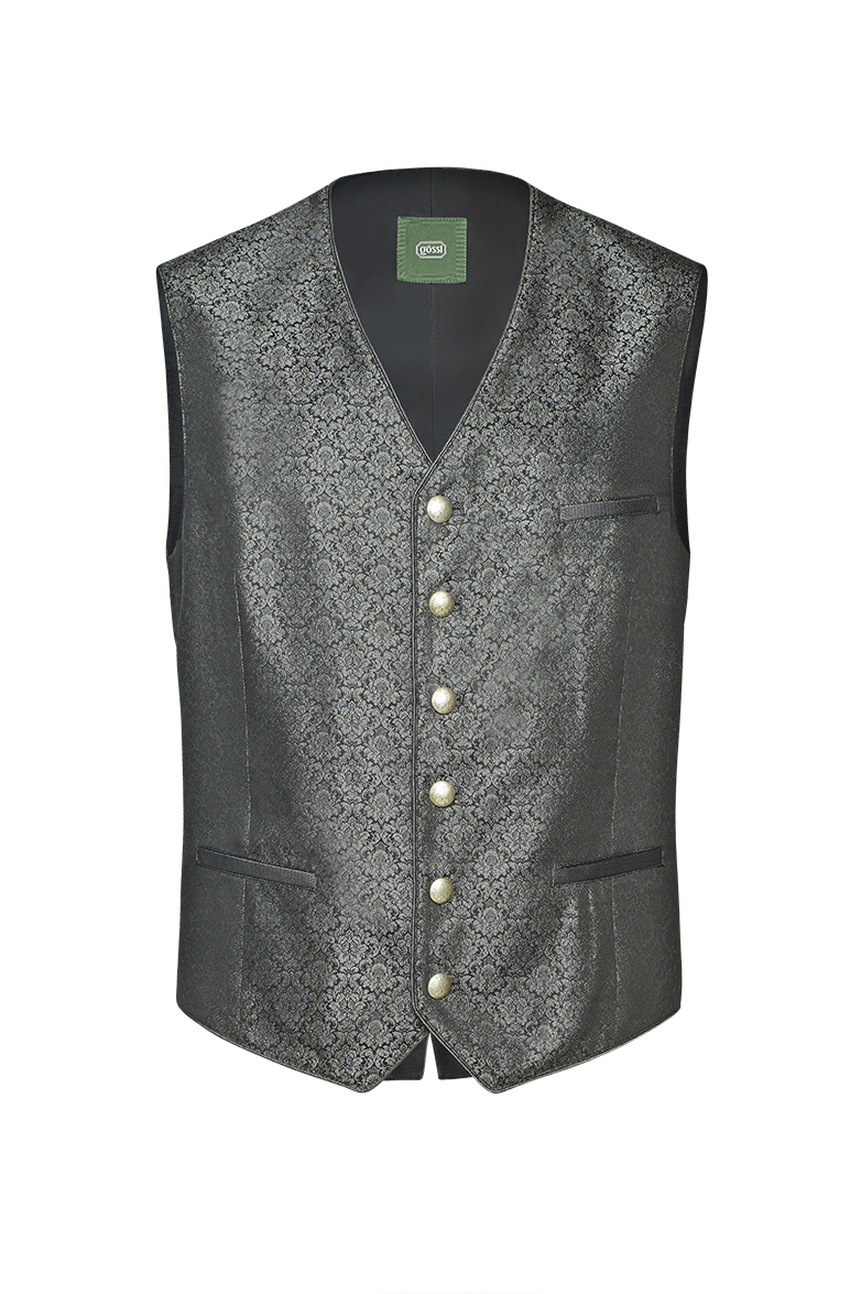 g-ssl-gilet-aus-seidenjacquard-gr-n-herren image 8
