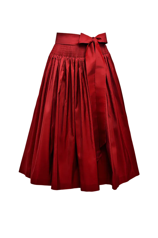 g-ssl-sch-rze-aus-reiner-seide-rot-70-cm image 1
