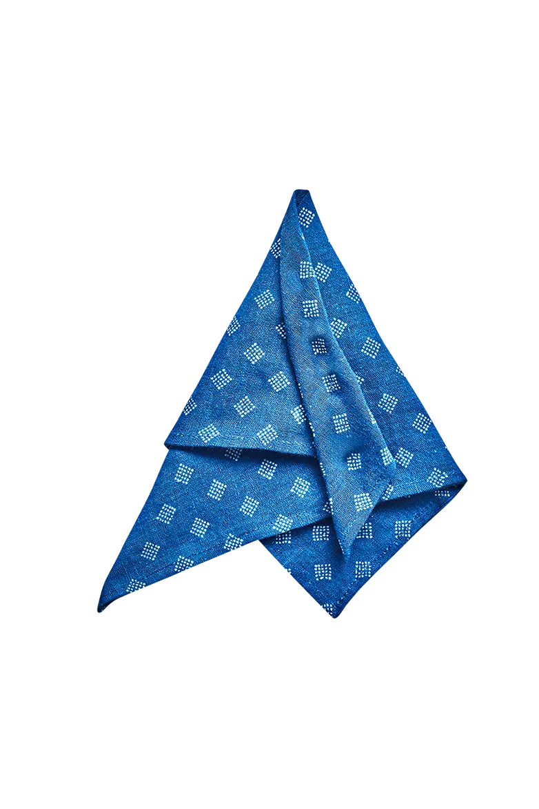 g-ssl-blaudruck-stecktuch-herren-leinen-einstecktuch-blau image 1