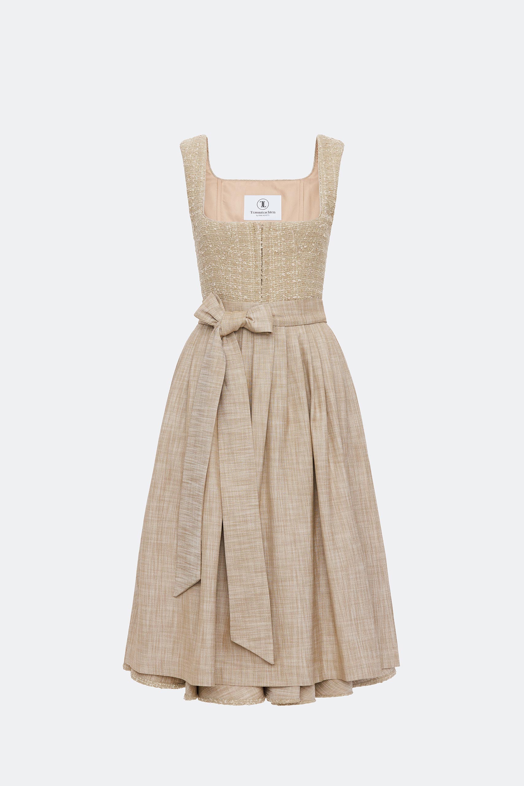 traumtrachten-dirndl-serafina-in-beige-mit-2-sch-rzen image 3