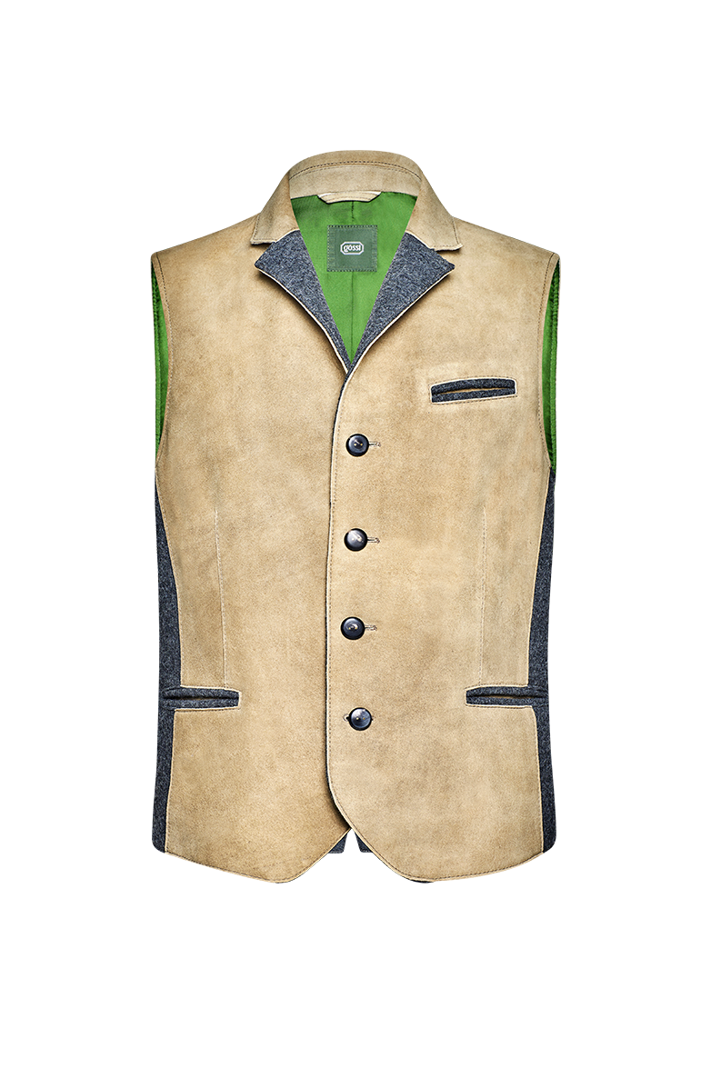 g-ssl-wintergilet-herren-hirschleder-gilet-braun-mit-seidenfutter image 1