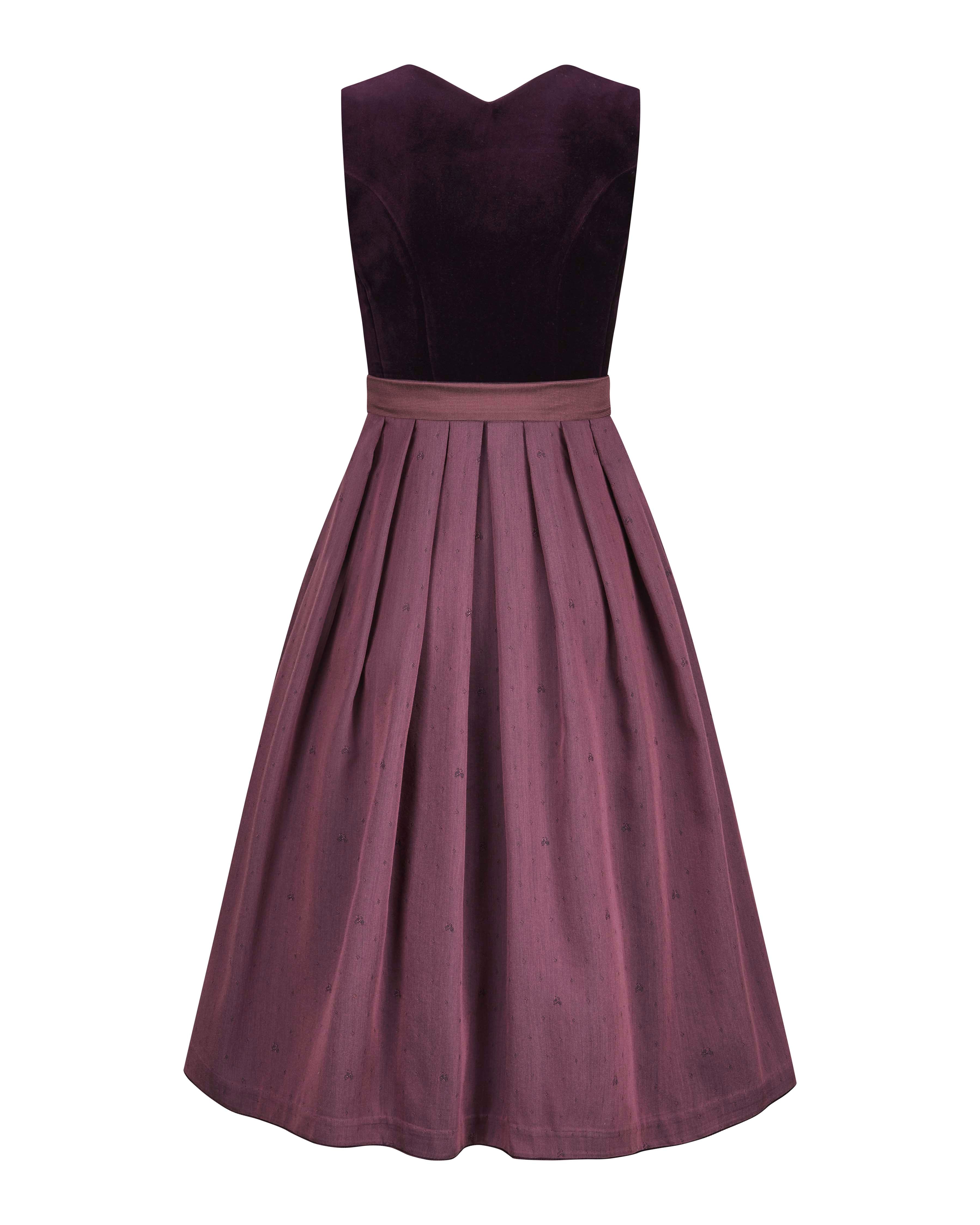 alpenherz-dirndl-clara-aubergine-samtmieder-mit-2-sch-rzen image 7
