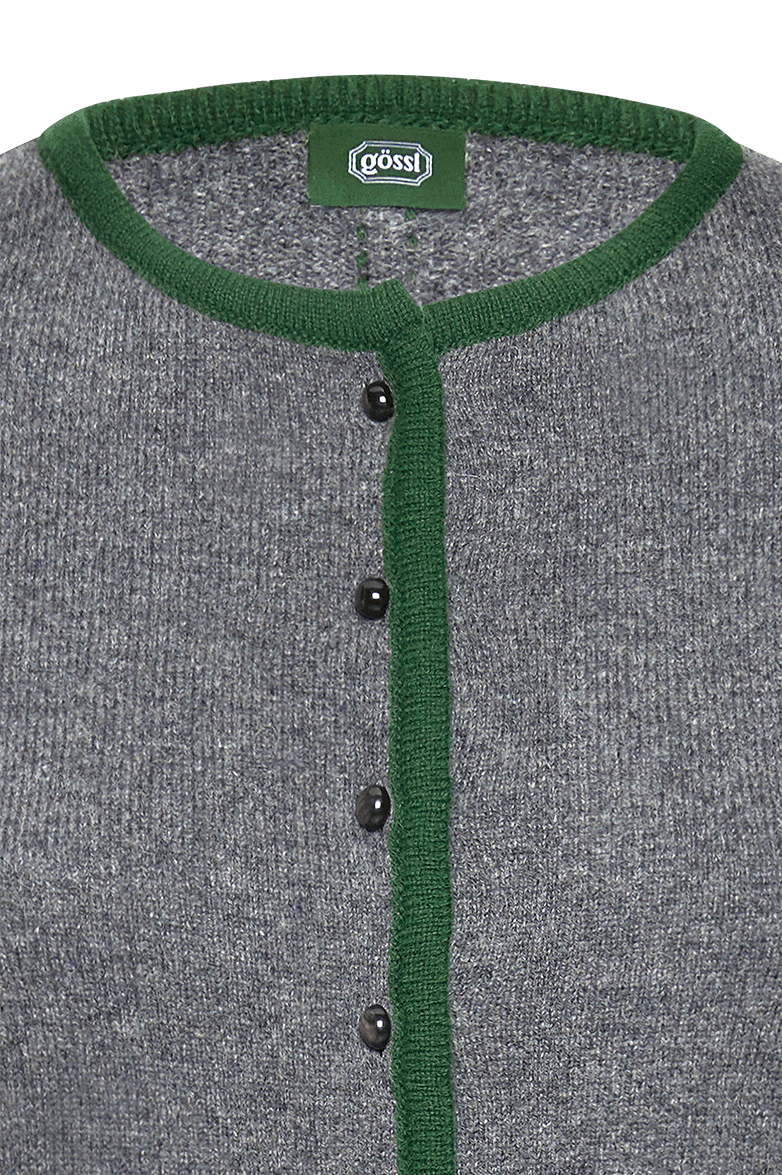 g-ssl-sehnsucht-damen-strickjacke-schurwolle-grau-schwarz image 3