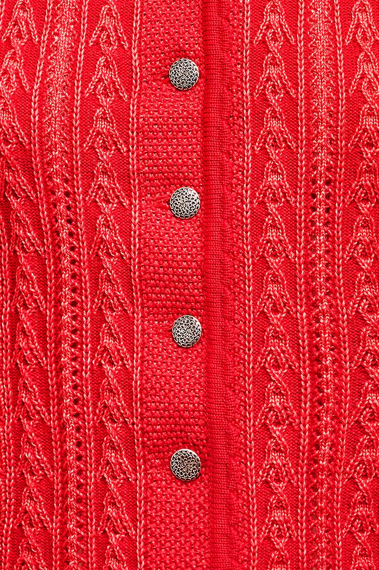 g-ssl-jacke-in-plattiertem-strick-trachten-strickjacke-rot image 4