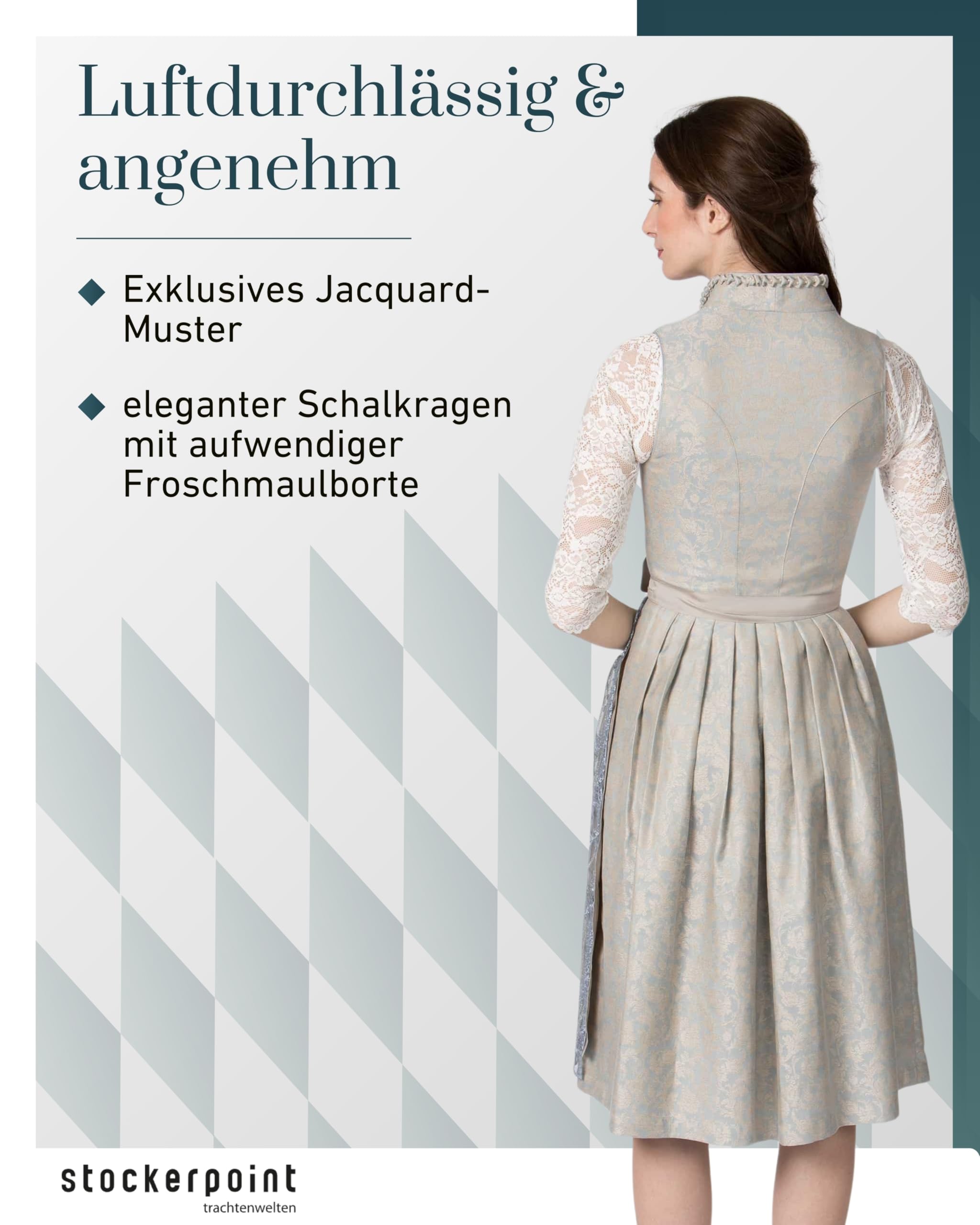 stockerpoint-bergfeuer-flavia-dirndl-taupe-gr-32-48-mit-sch-rze image 4