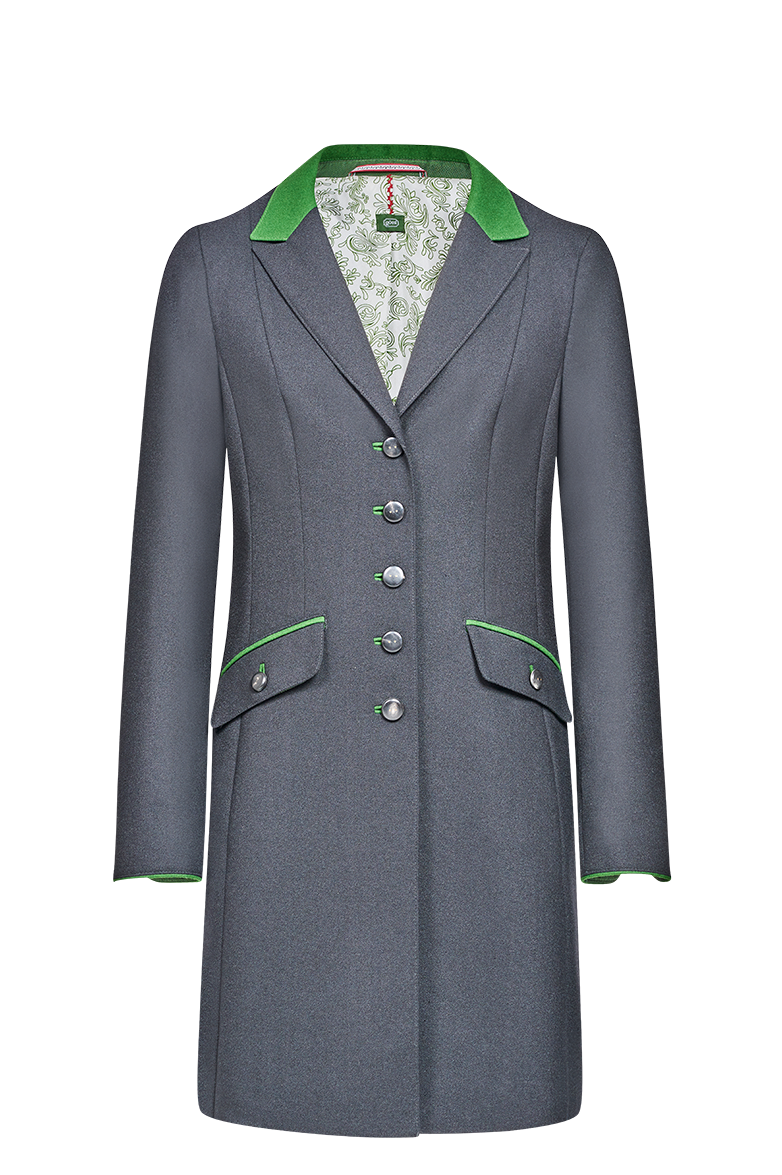 g-ssl-k-ss-die-hand-gehrock-damen-grau-schwarz image 1