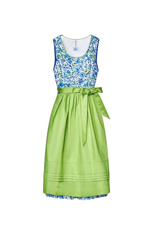 g-ssl-kinder-dirndl-baumwollsatin-millefleurs-mit-sch-rze image 1