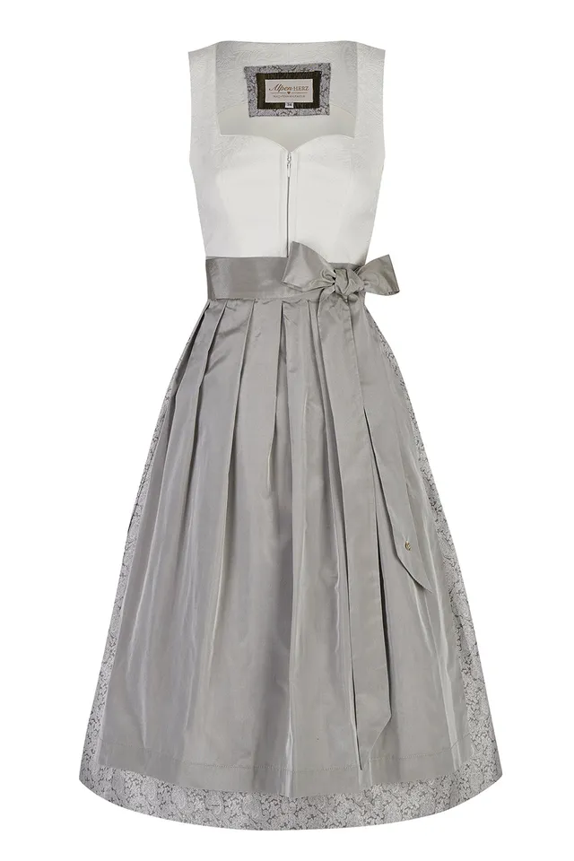 alpenherz-dirndl-marietta-ecrue-hochzeitsdirndl-mit-seidensch-rze image 1