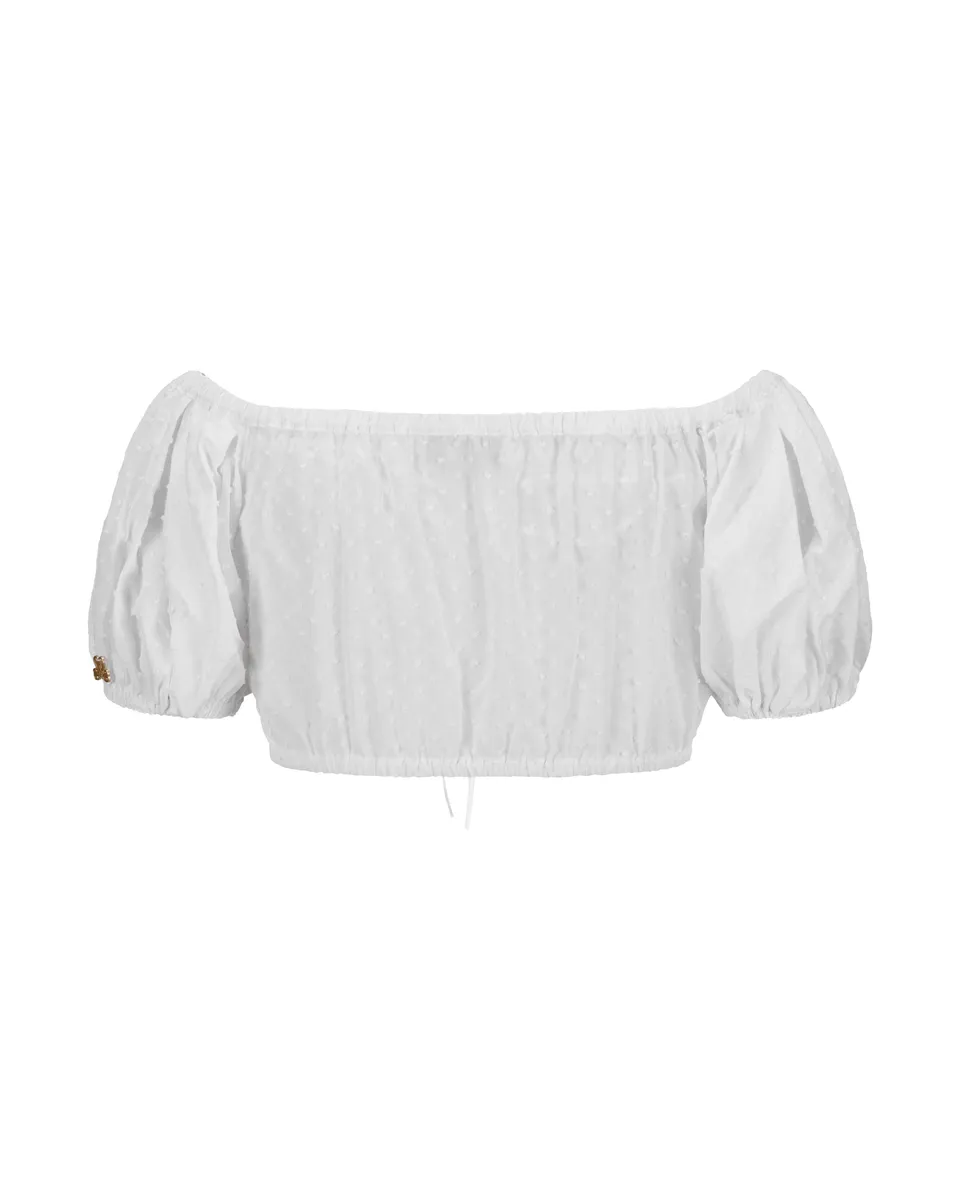 alpenherz-dirndlbluse-carmen-plumity-halbarm-wei image 1