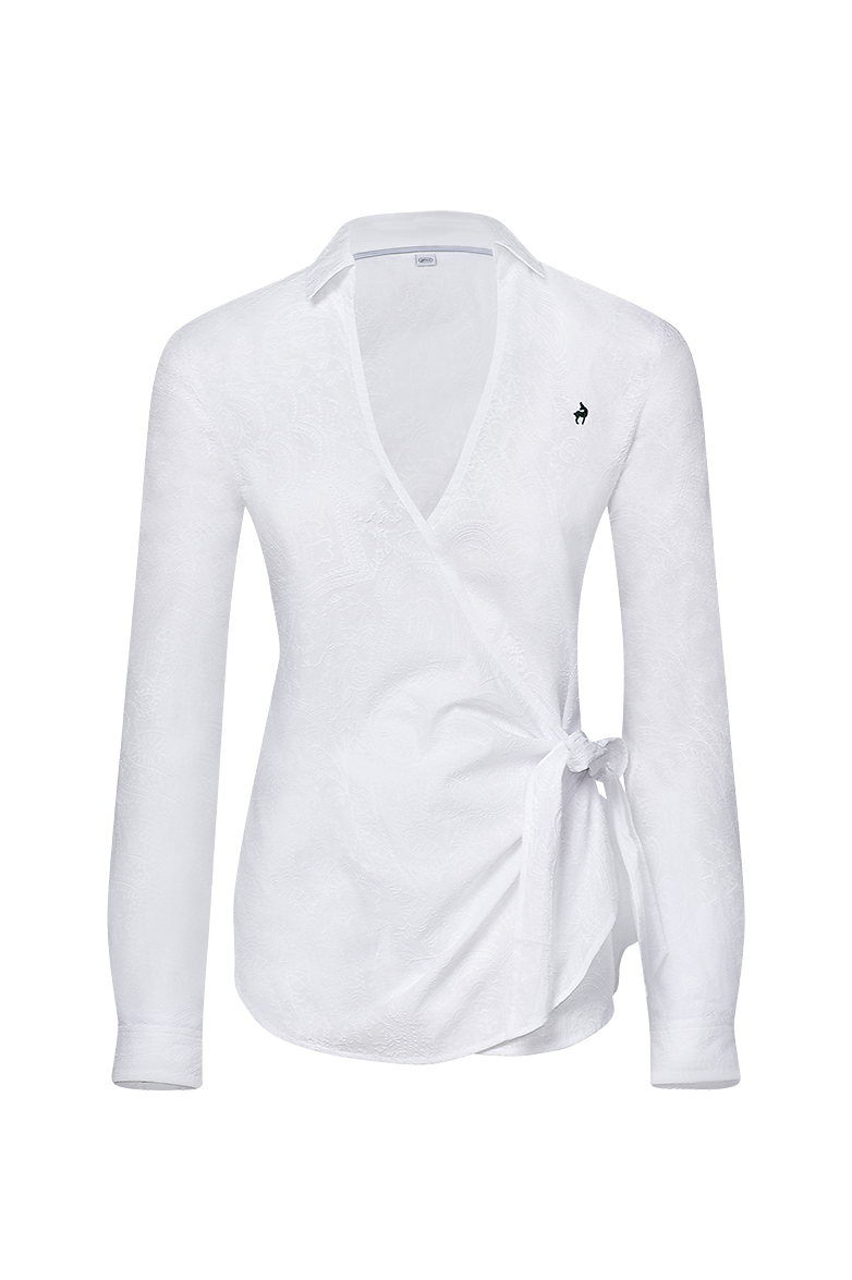 g-ssl-wickelbluse-damen-baumwolle-bestickt-mit-bindeb-ndern image 1