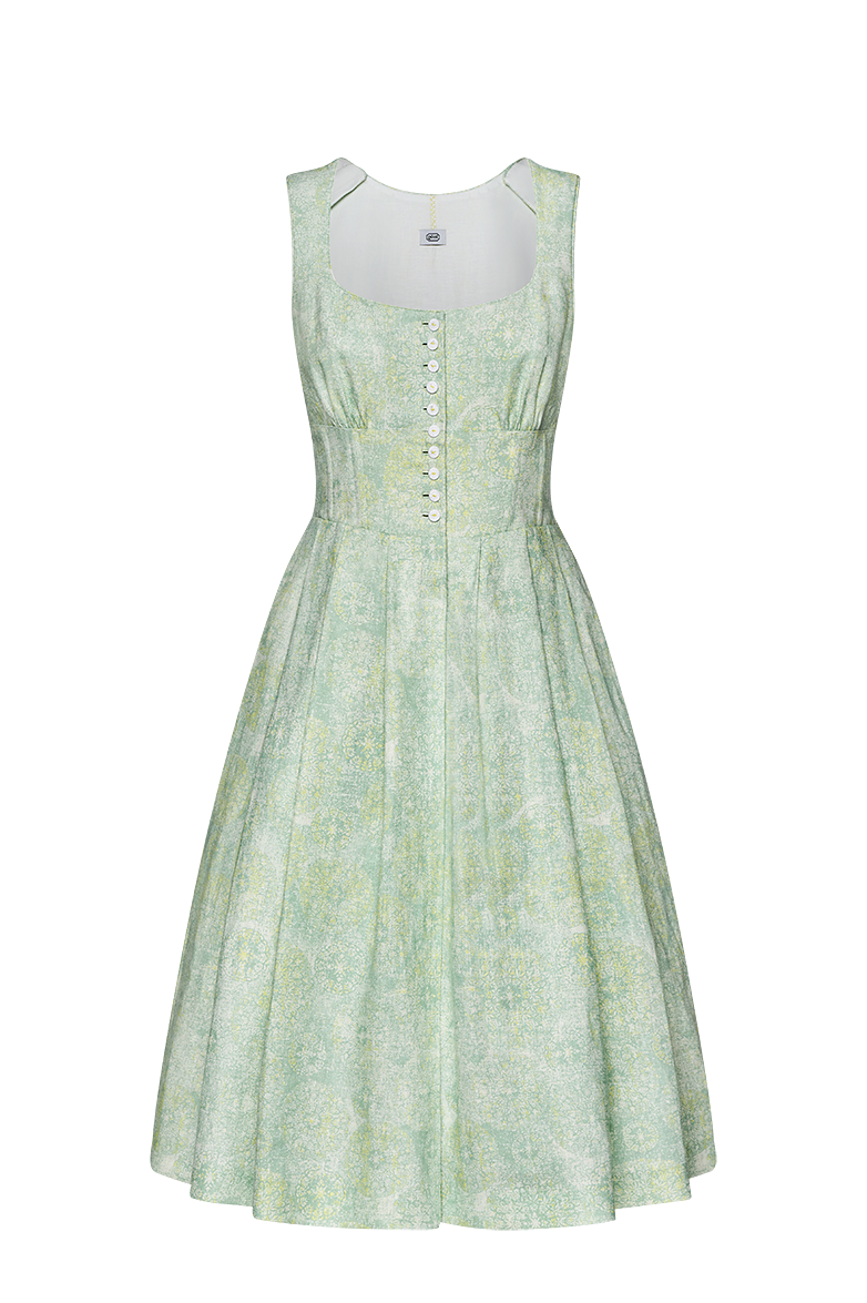 g-ssl-hitzgwandl-dirndl-leinen-salzburger-ausschnitt-blau-70-cm image 1