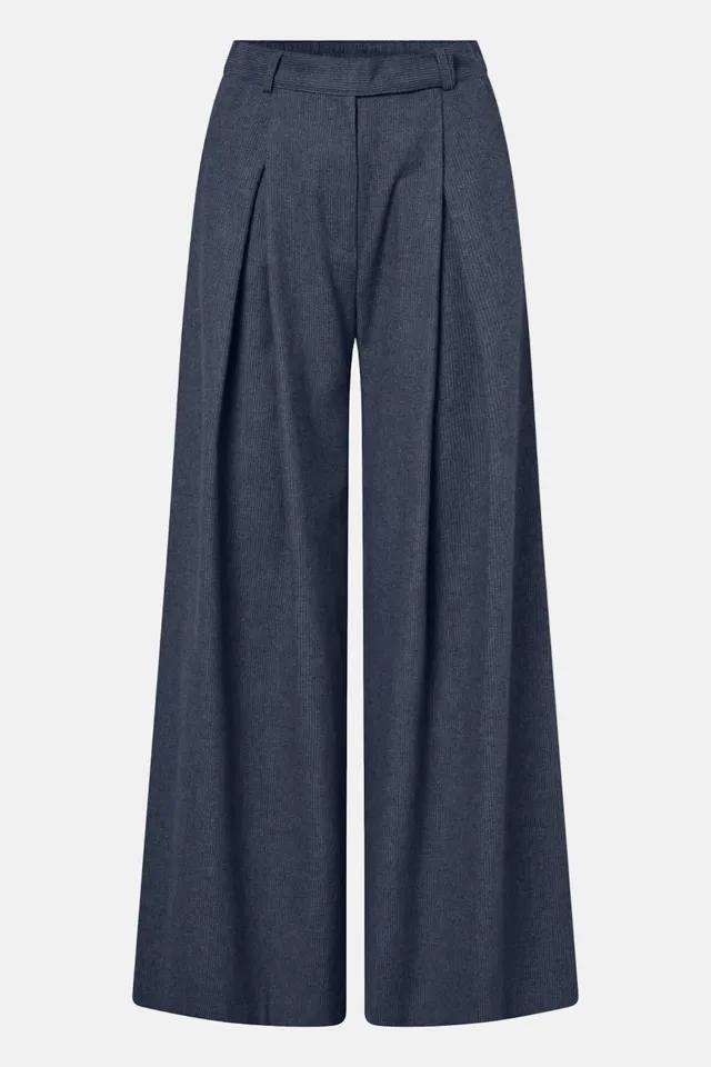 felicitas-henrike-damen-hose-weit-flanell-streifen image 1
