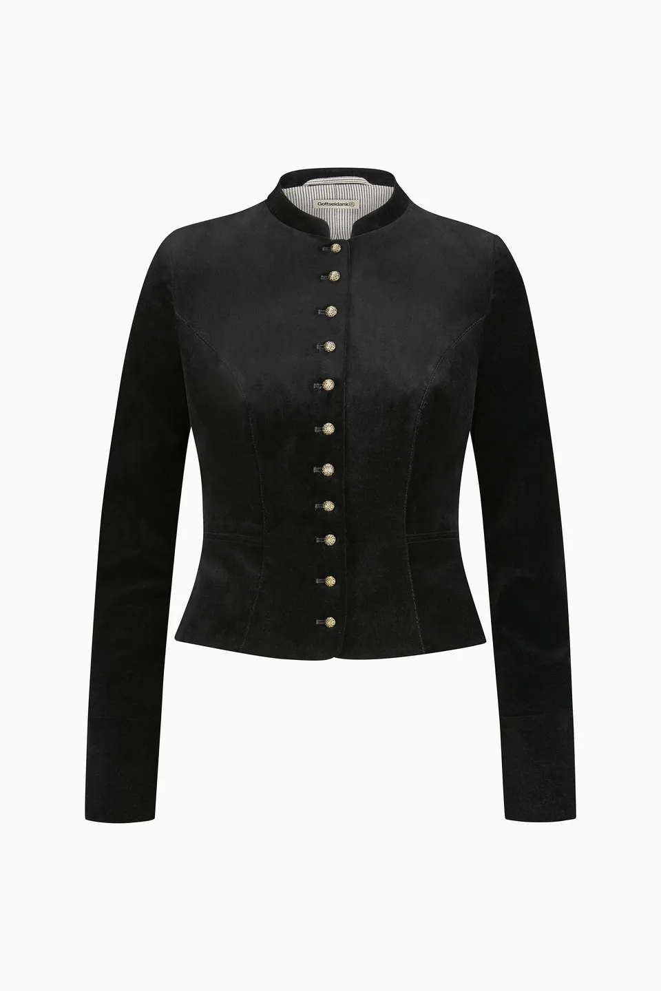 gottseidank-damenmiederjacke-barbara-mit-besticktem-stehkragen-3 image 1