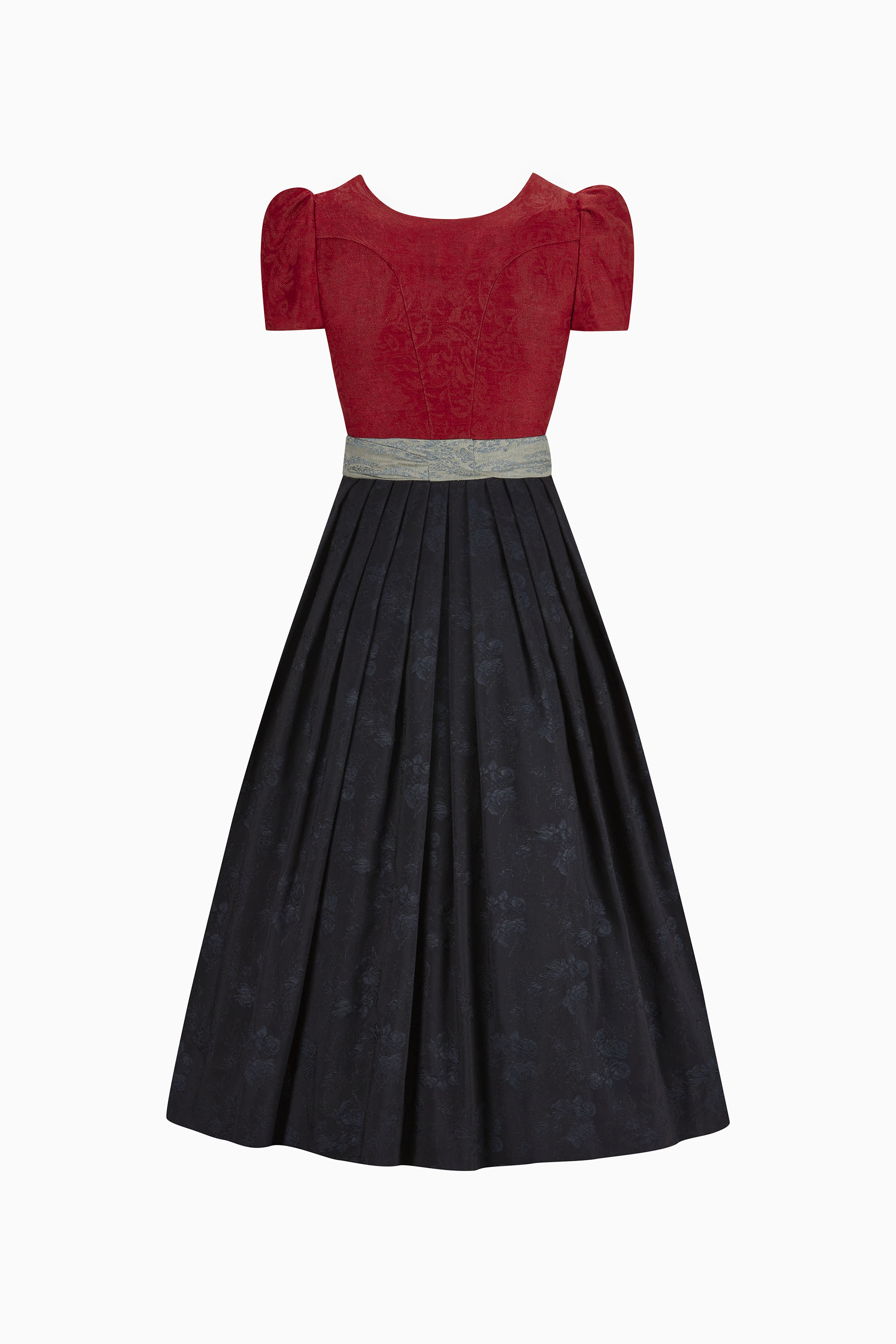 gottseidank-dirndl-evi-midi-dirndl-mit-herzausschnitt-und-kurzem-puffarm image 3