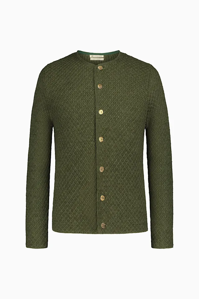 gottseidank-herrenstrickjacke-xaver-uni-strickjacke-im-waffelmuster-2 image 1