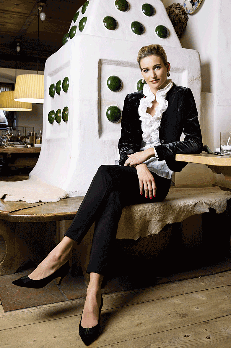 g-ssl-feierstunde-damen-blazer-viskosesamt-grau-schwarz image 6