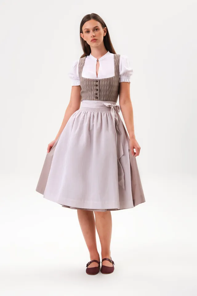 felicitas-dala-damen-dirndl-mit-jacquard-mieder-taupe image 1