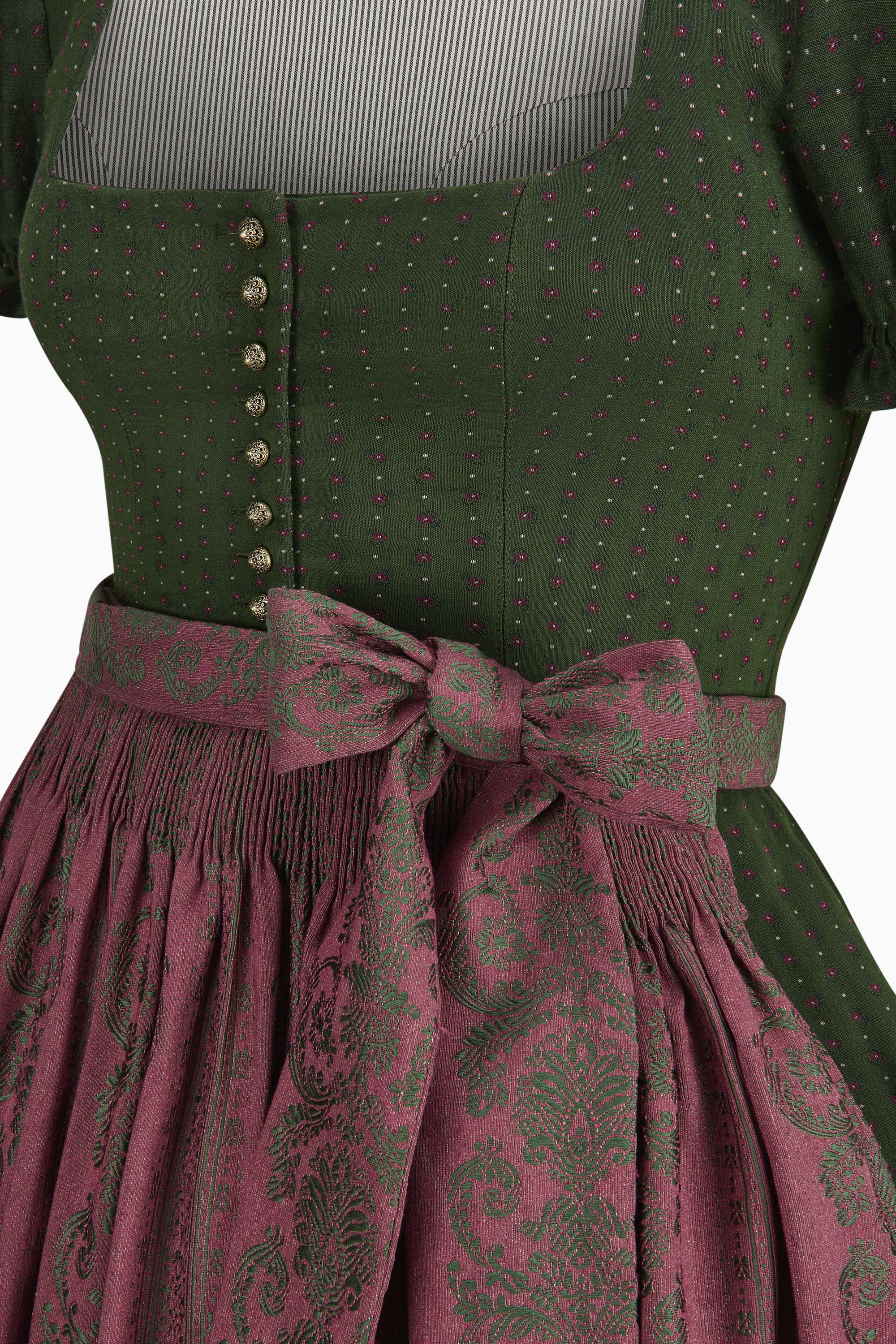 gottseidank-elodie-dirndl-gerader-ausschnitt-puffarm image 4