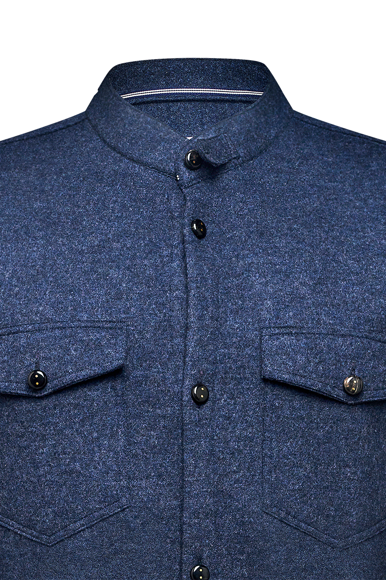 g-ssl-shirtjacket-strickjacke-grau-schwarz-wolle image 3