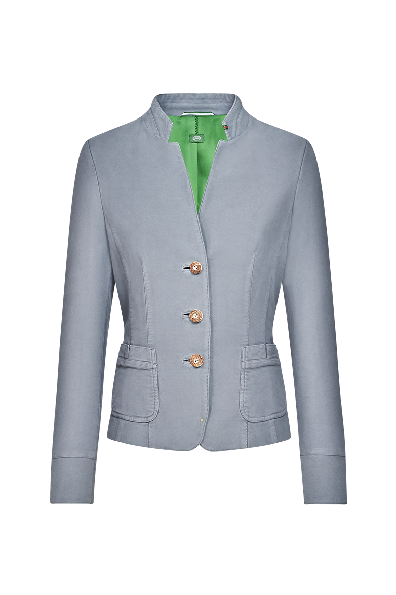 g-ssl-patinierte-stehkragen-jacke-damen-grau-schwarz image 1