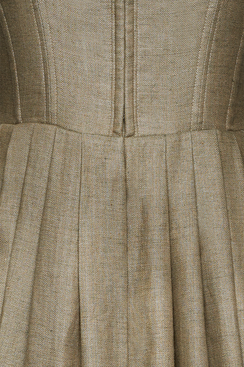 g-ssl-jagddirndl-mit-henndorfer-r-sche-70cm-leinen-hanf image 4