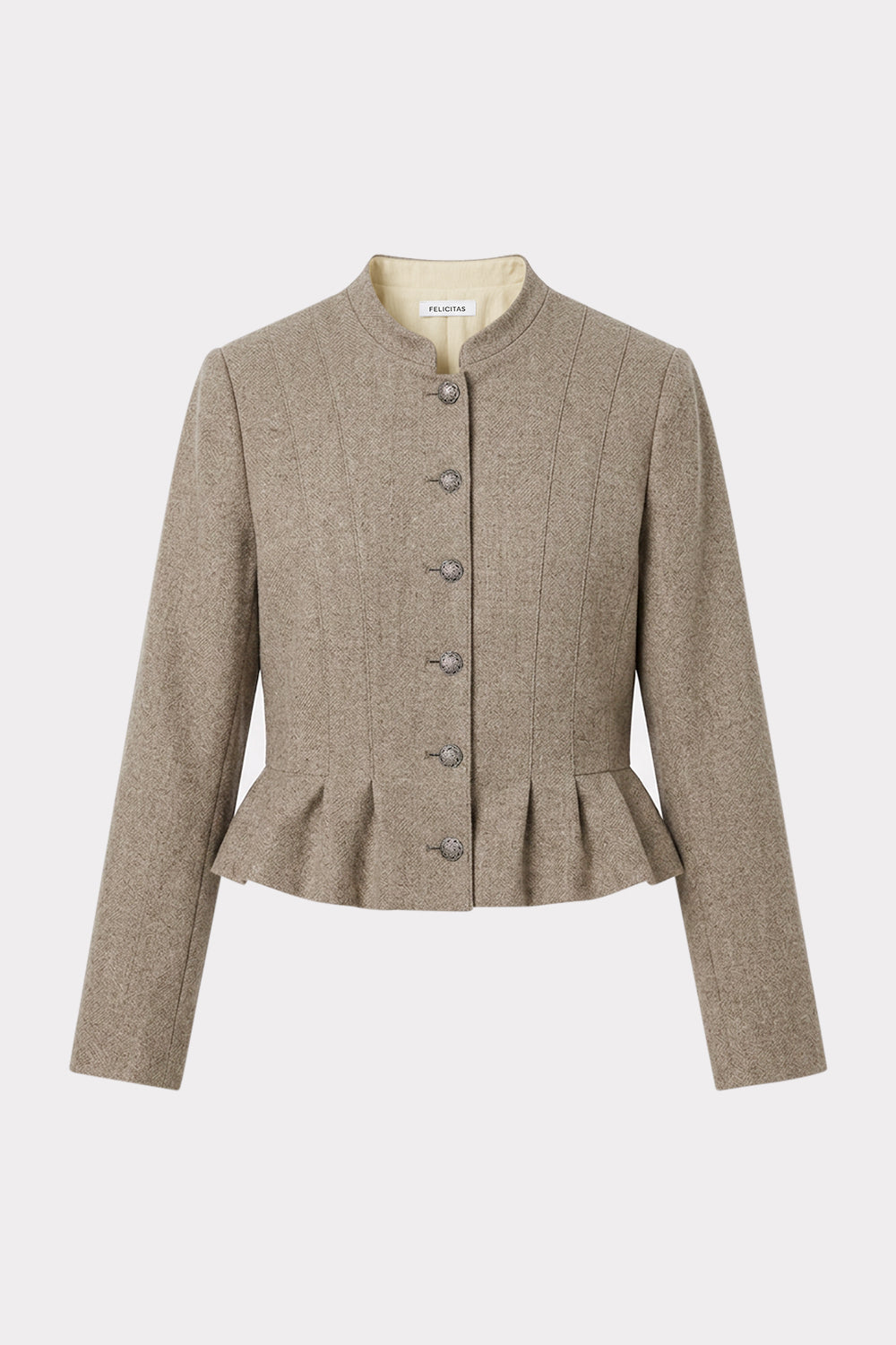 felicitas-damen-jacke-jadelyn-baumwoll-flanell-gestreift image 1