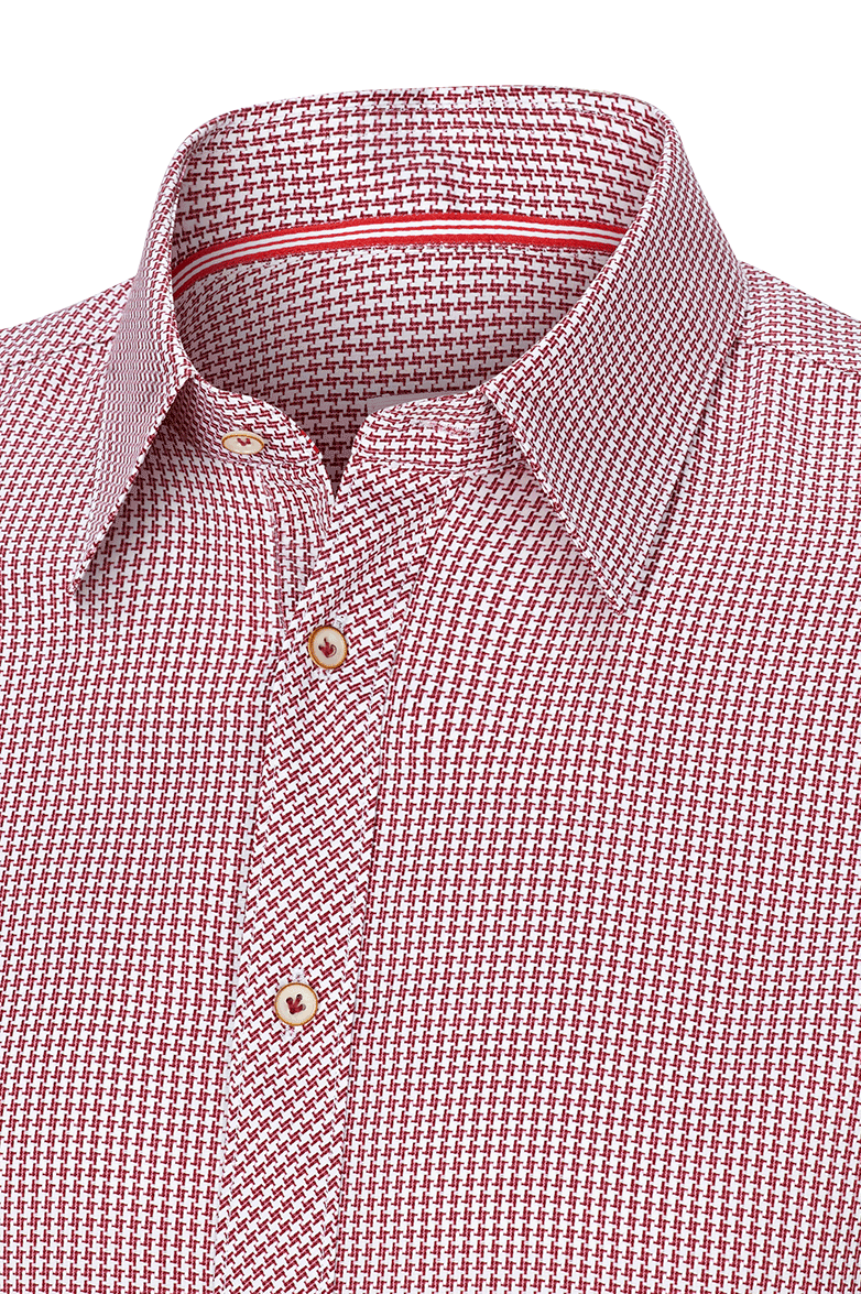 g-ssl-herzensbrecher-slimhemd-herren-rot-hahnentritt image 3